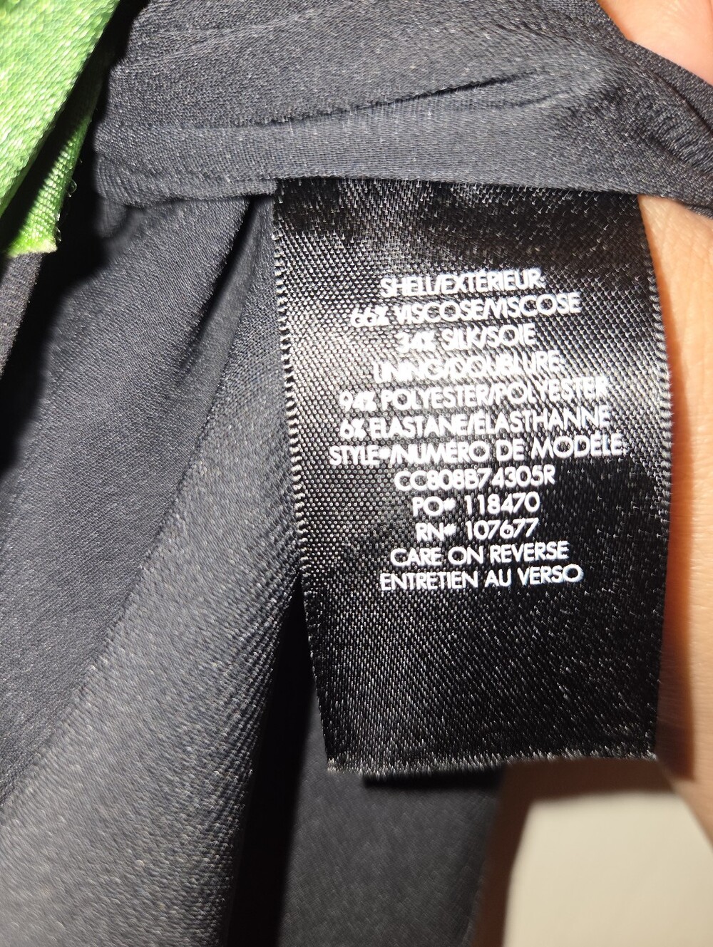 ALICE & OLIVIA Tropical Leaf Print Harem Maxi Skirt - Picture 9 of 9
